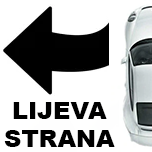 Lijeva (vozačeva strana)